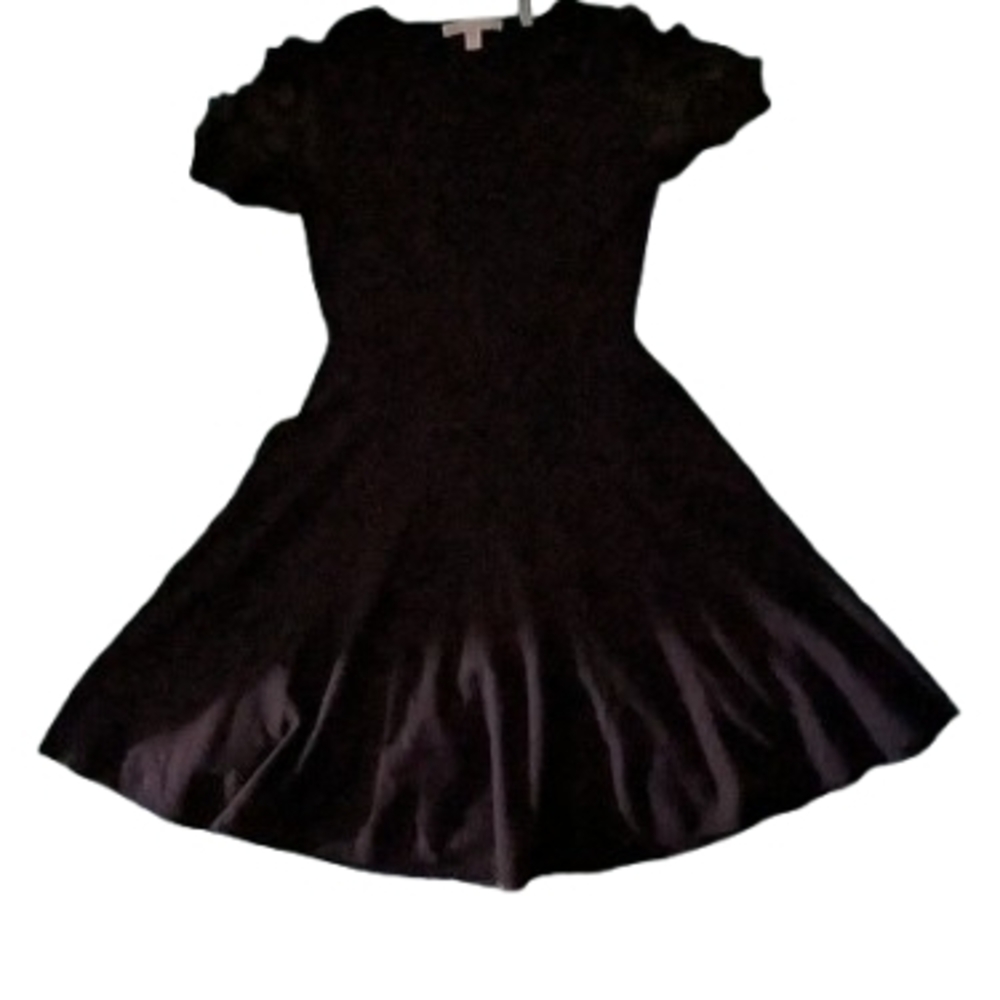 Draper James Black Dress with Blue Label